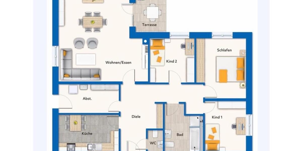 Bungalow Himmelpforten - 4 Zimmer, 118 m&sup2;, 1.630&euro; | Angebot:24241305