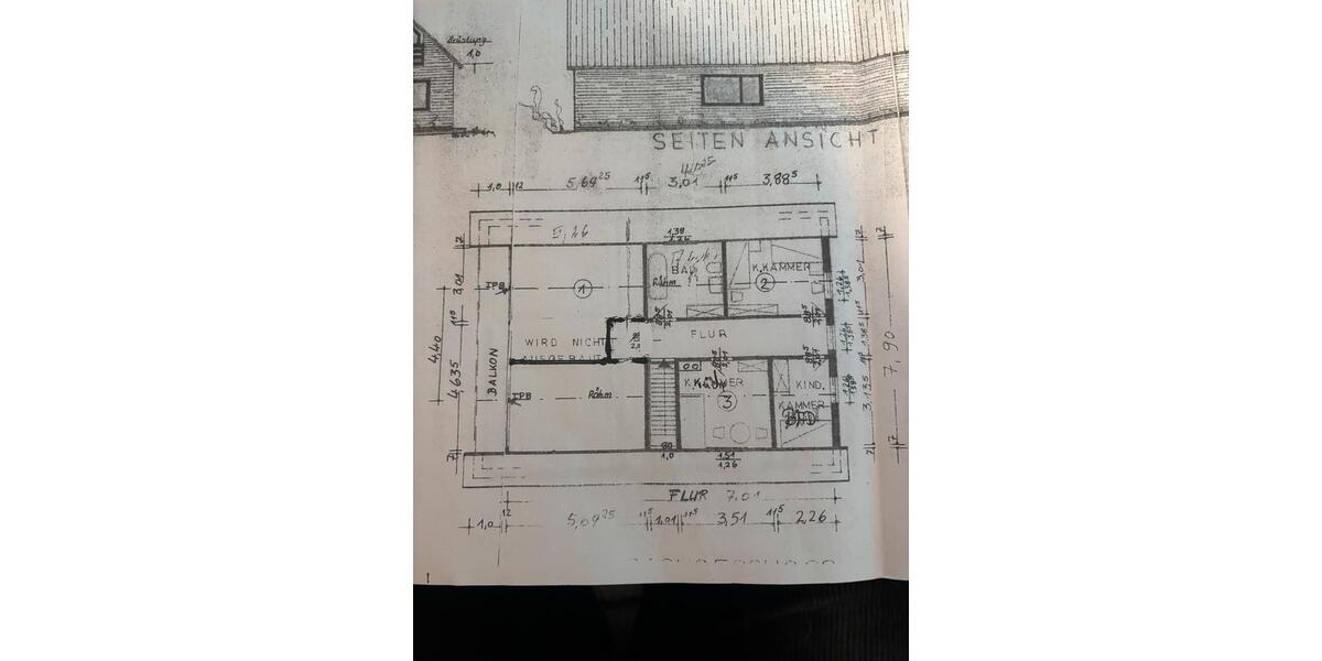 Dachgeschoßwohnung Gnarrenburg - 4 Zimmer, 100 m&sup2;, 1.100&euro; | Angebot:25420076
