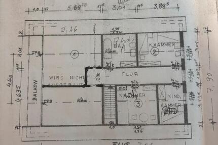 Wohnung Gnarrenburg - 4 Zimmer, 100 m&sup2;, 1.100&euro; | Angebot:25420076