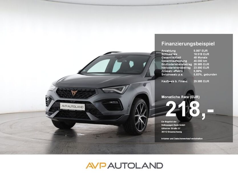 Cupra Ateca 80.700 km 29.986 € Passau 94036