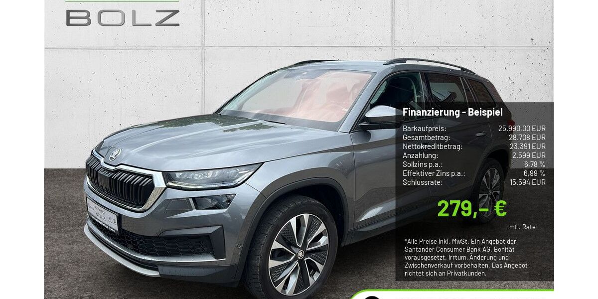 Skoda Kodiaq 110.830 km 25.990 &euro; Pulheim-Brauweiler 50259