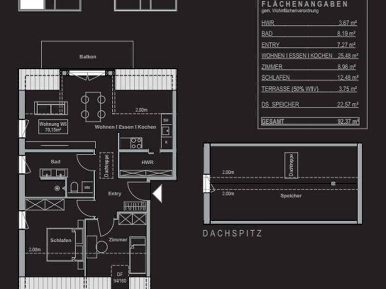 Etagenwohnung Endingen am Kaiserstuhl Endingen - 3 Zimmer, 70 m&sup2;, 1.160&euro; | Angebot:26834809
