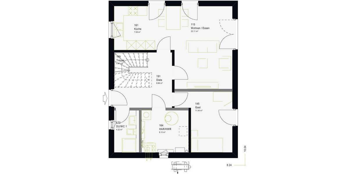 Einfamilienhaus Wedemark Hellendorf - 5 Zimmer, 134 m&sup2;, 433.000&euro; | Angebot:26243811