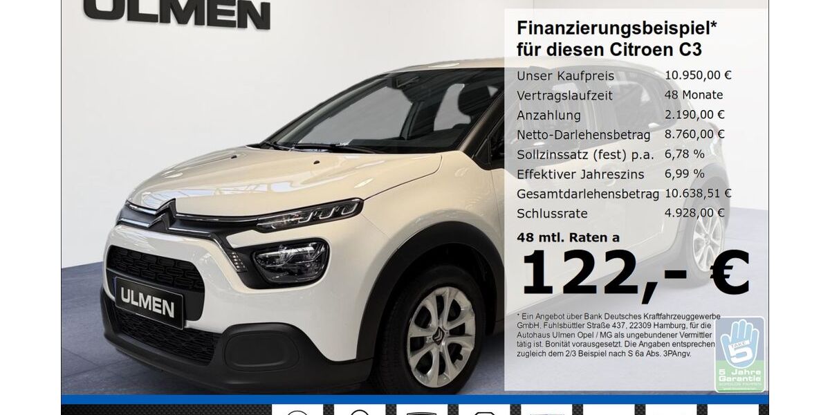 Citroen C3 29.945 km 10.950 &euro; Düsseldorf 40231