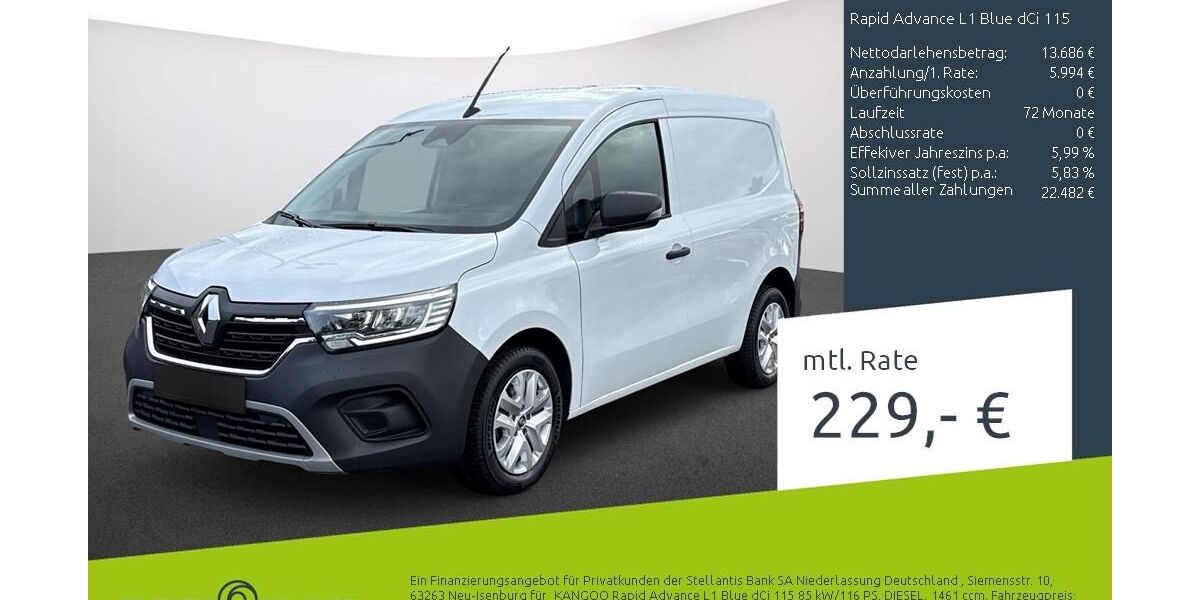 Renault Kangoo 24.465 km 18.730 &euro; Ahaus 48683