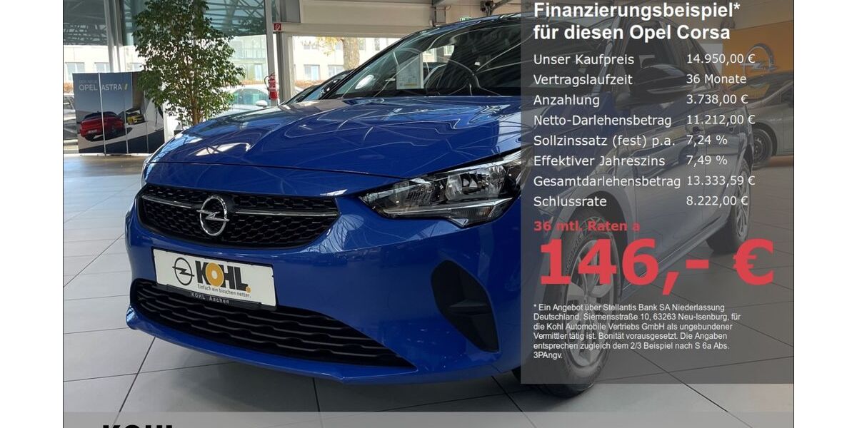 Opel Corsa 8.800 km 14.950 &euro; Aachen 52078