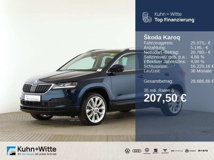 Skoda Karoq 18.330 km 25.975 € Jesteburg 21266