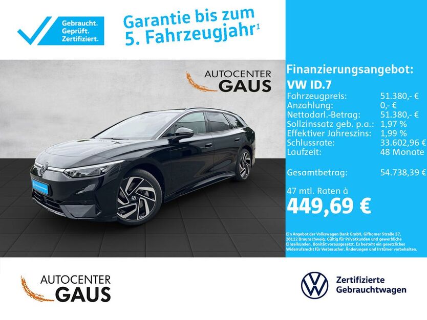 VW ID.7 19.288 km 51.380 € Bielefeld 33699