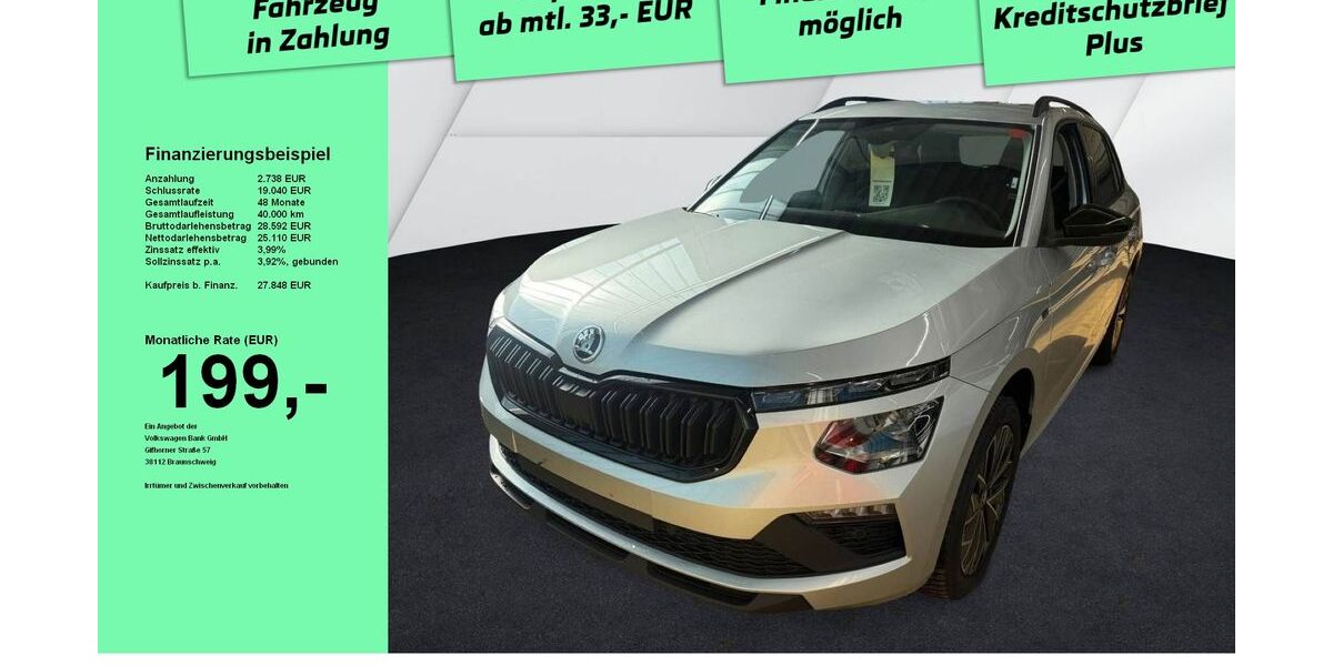 Skoda Kamiq 18.330 km 27.290 &euro; Kempten 87439