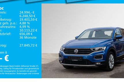 VW T-Roc 21.502 km 23.586 &euro; Dachau 85221