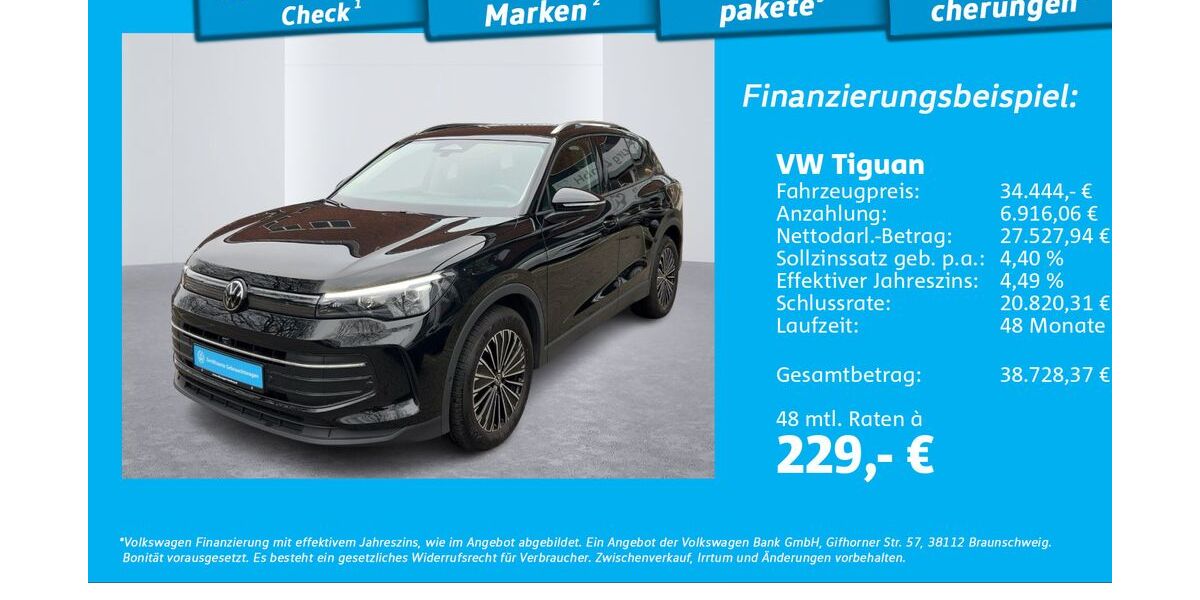VW Tiguan 26.786 km 33.888 &euro; Hamburg 22303