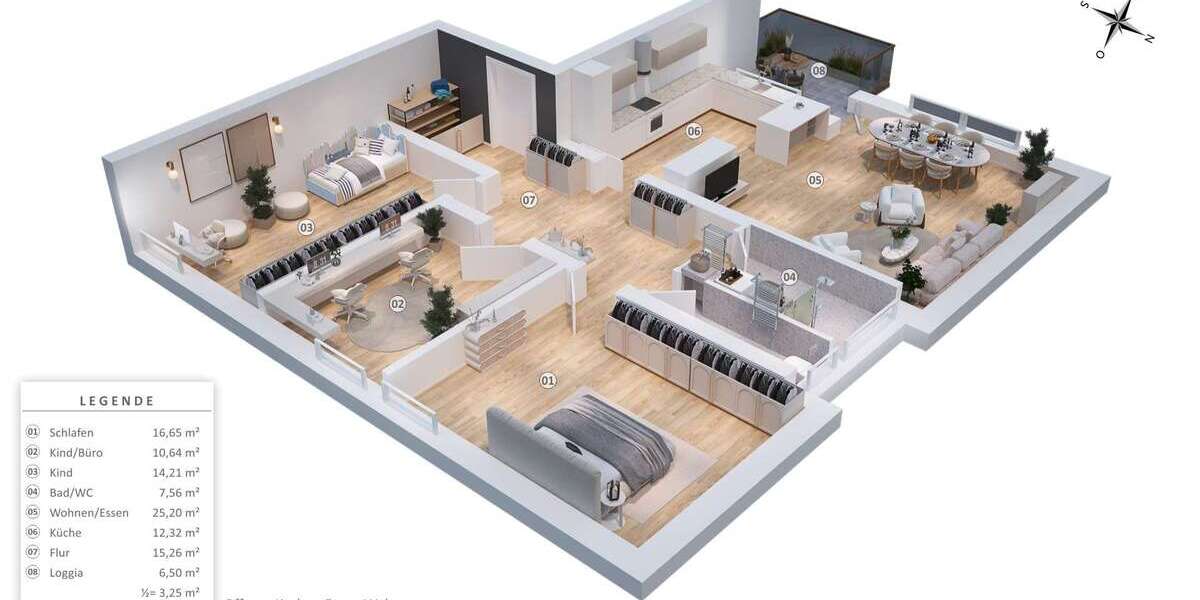 Wohnung zum Kaufen in Holzkirchen 497.000 € 105.1 m² 4 zimmer