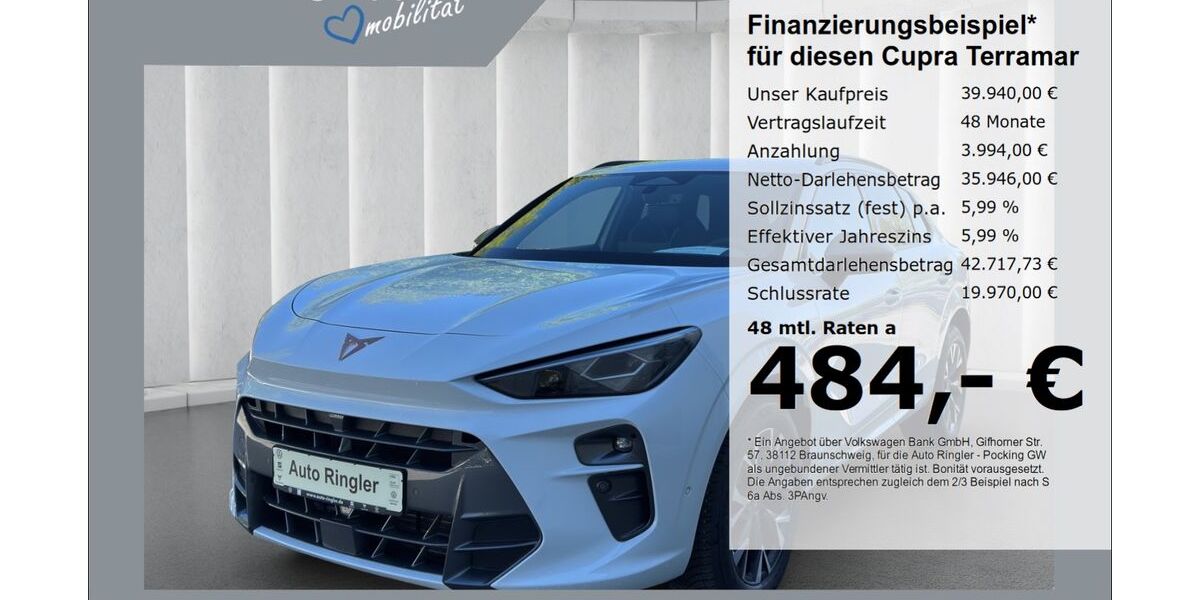 Cupra Terramar 2.500 km 39.940 &euro; Pocking 94060