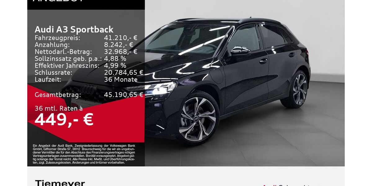 Audi A3 6.467 km 41.210 &euro; Bochum 44809