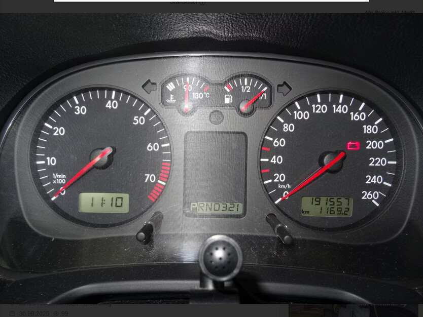 VW Golf IV 192.000 km 3.490 € Oldenburg 26105