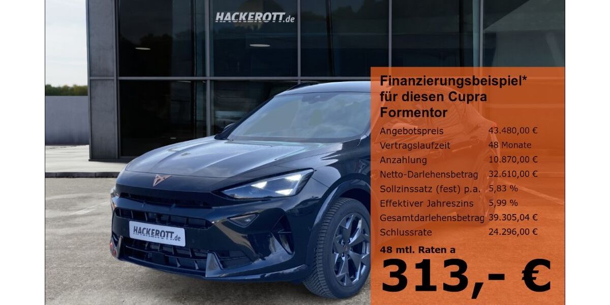 Cupra Formentor 3.564 km 43.480 € Hannover 30165
