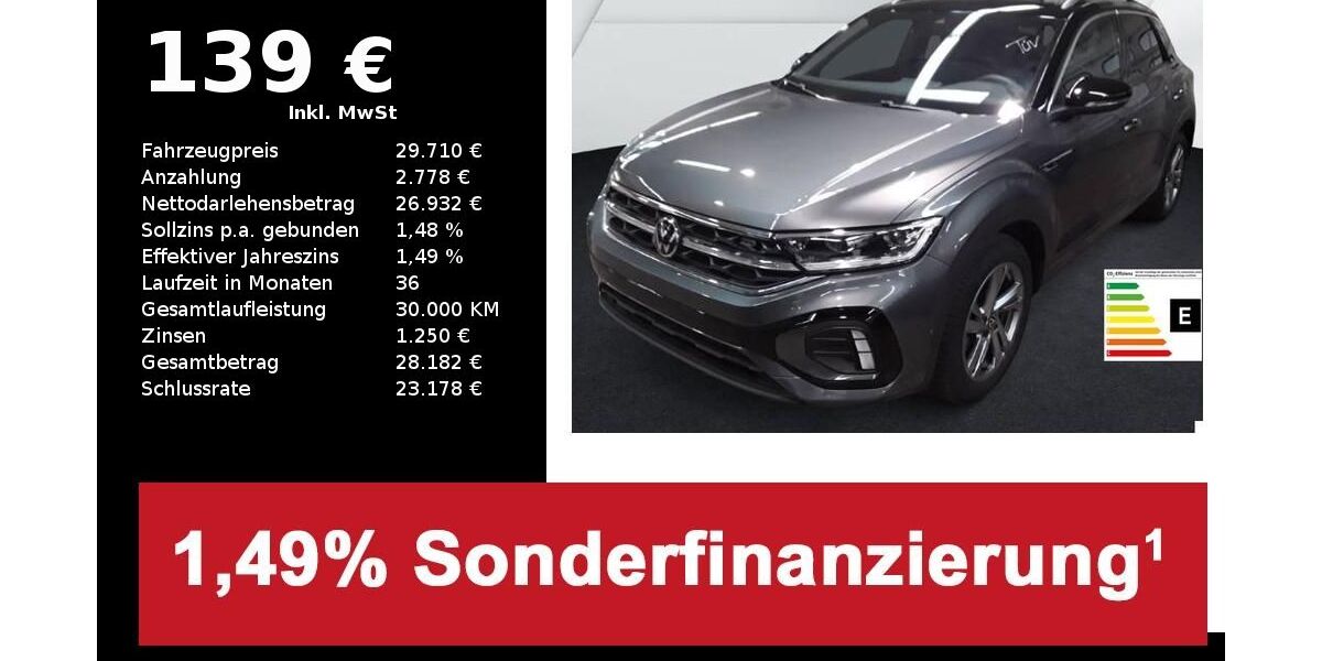 VW T-Roc 25.883 km 29.710 &euro; Hilpoltstein 91161