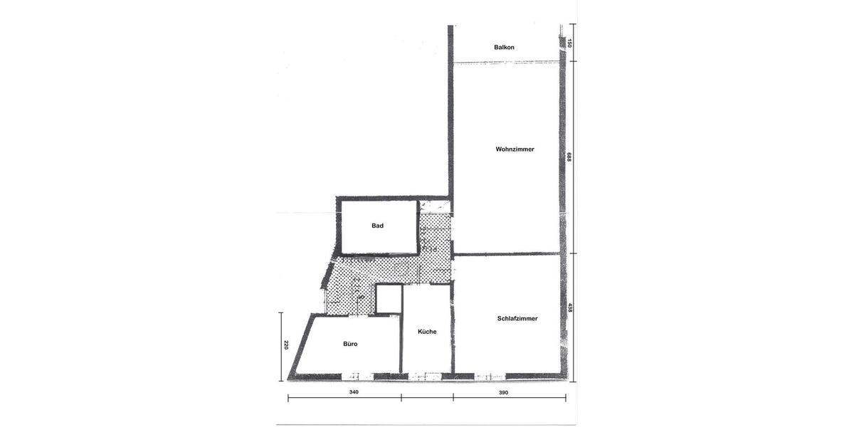 Etagenwohnung Kirchlengern - 3 Zimmer, 74 m&sup2;, 730&euro; | Angebot:26396517