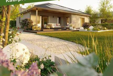 Mit Grundstück: Der Bungalow mit der charmanten Form in Melsungen - ausgefallen und praktisch 4 zimmer