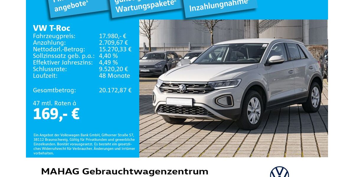 VW T-Roc 30.326 km 17.980 &euro; München 80935