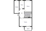 Etagenwohnung Rathenow - 3 Zimmer, 83 m&sup2;, 498&euro; | Angebot:26618247