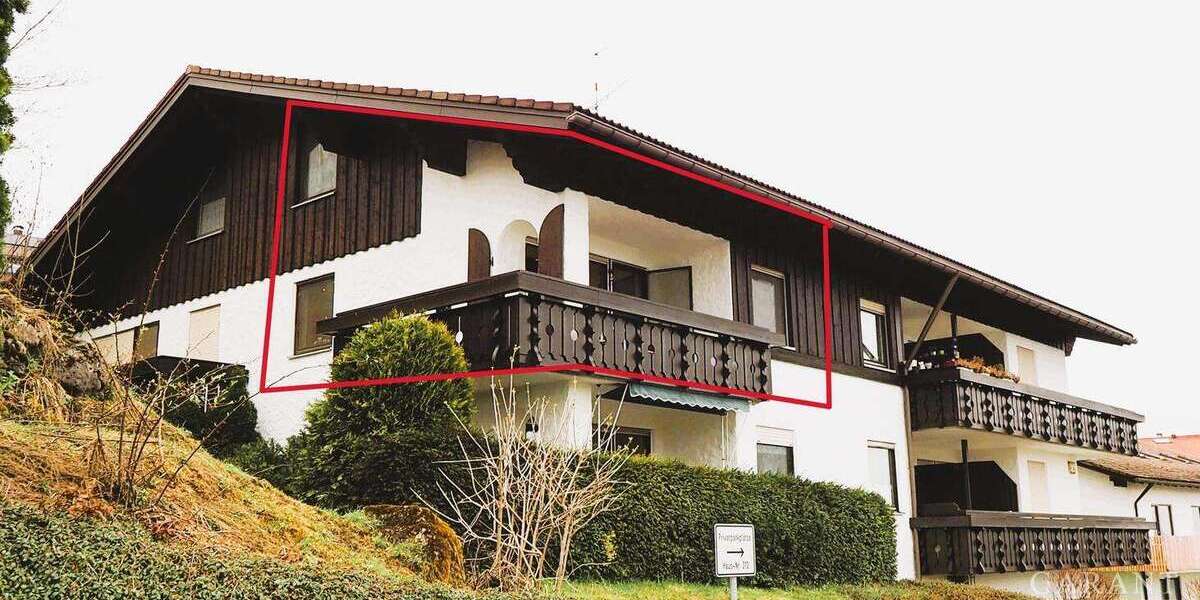 Etagenwohnung Oberreute Allgäu - 4 Zimmer, 79 m&sup2;, 289.000&euro; | Angebot:26237526