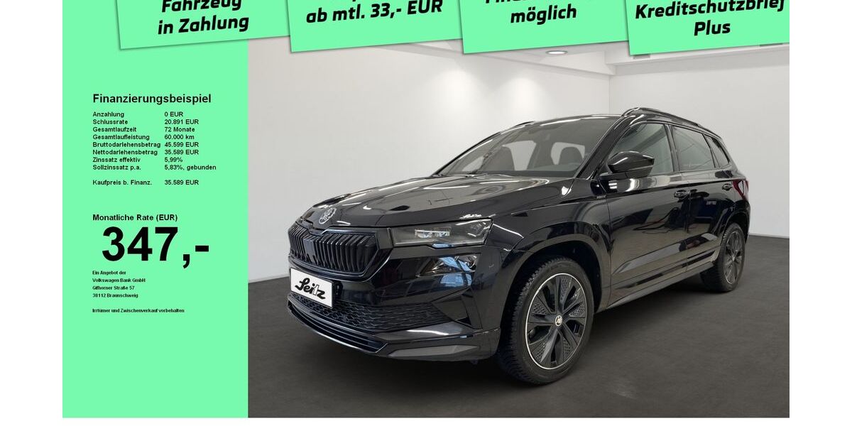 Skoda Karoq 22.595 km 34.499 &euro; Kempten 87439