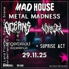 Madhouse Metal Madness 29.11.2025 Madhouse Eventarena