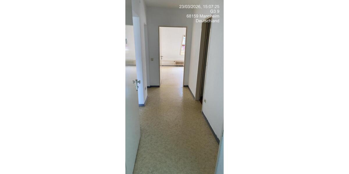 Etagenwohnung Mannheim - 3 Zimmer, 68 m&sup2;, 950&euro; | Angebot:26041298