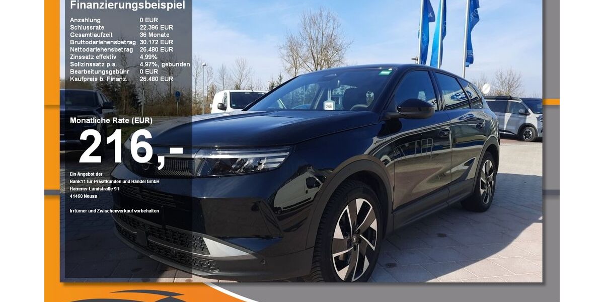 Opel Grandland (X) 29.720 km 26.480 &euro; Sonneberg 96515