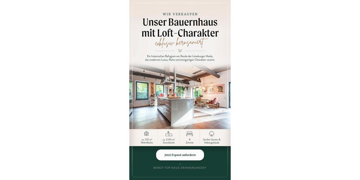 Bauernhaus, Landhaus Neuenkirchen - 8 Zimmer, 337 m&sup2;, 799.000&euro; | Angebot:26913095