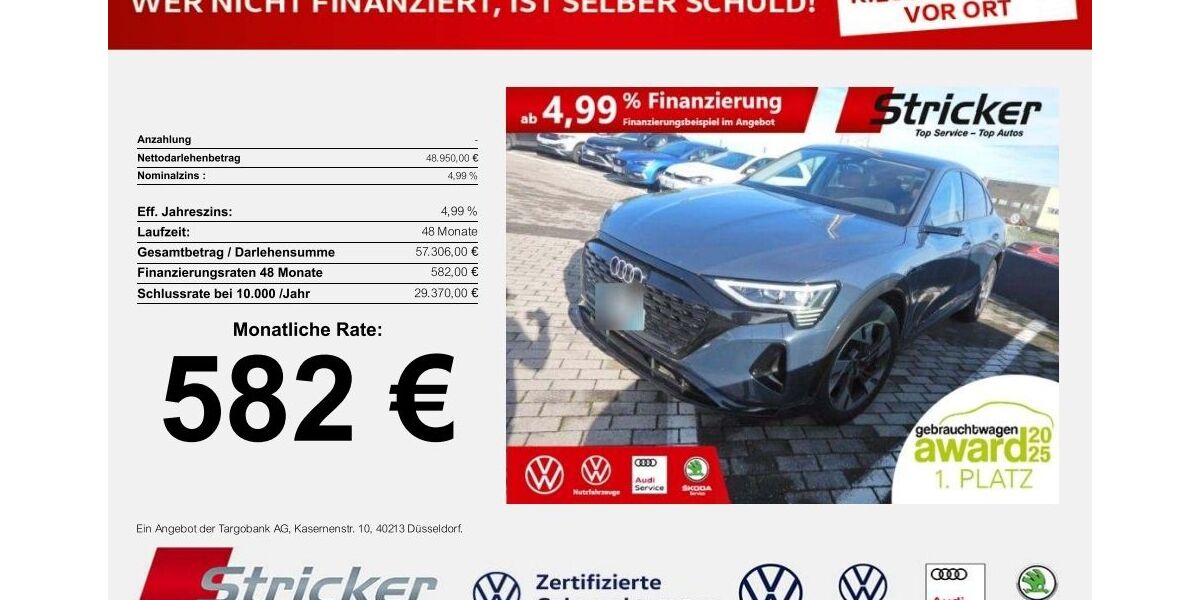 Audi Q8 e-tron 31.935 km 48.949 &euro; Horn-Bad Meinberg 32805
