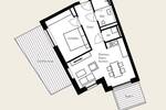 Etagenwohnung Lüneburg Rotes Feld - 2 Zimmer, 69 m&sup2;, 460.000&euro; | Angebot:26585360