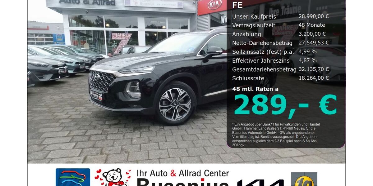 Hyundai SANTA FE 88.406 km 27.990 &euro; Meinerzhagen 58540