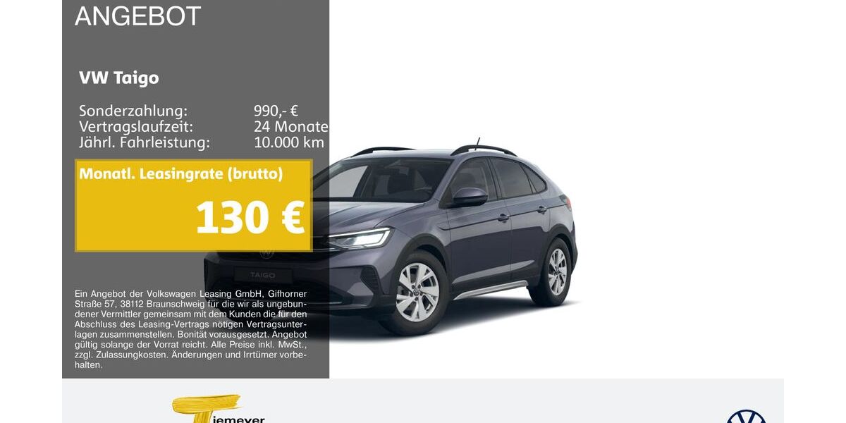 VW Taigo 11.080 km 19.450 &euro; Lüdenscheid 58507