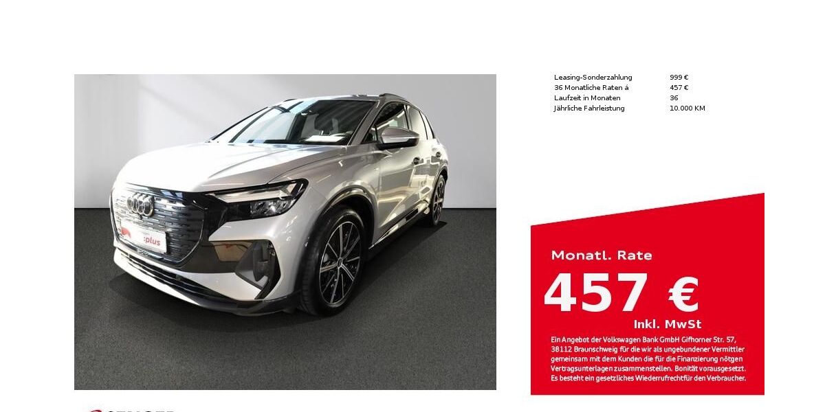 Audi Q4 e-tron 7.400 km 45.880 &euro; Lübeck 23556