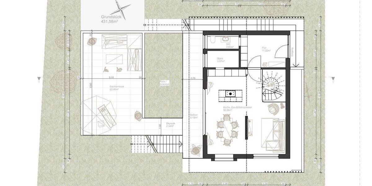 Einfamilienhaus Eberfing Untereberfing - 4 Zimmer, 166 m&sup2;, 1.295.000&euro; | Angebot:26674749