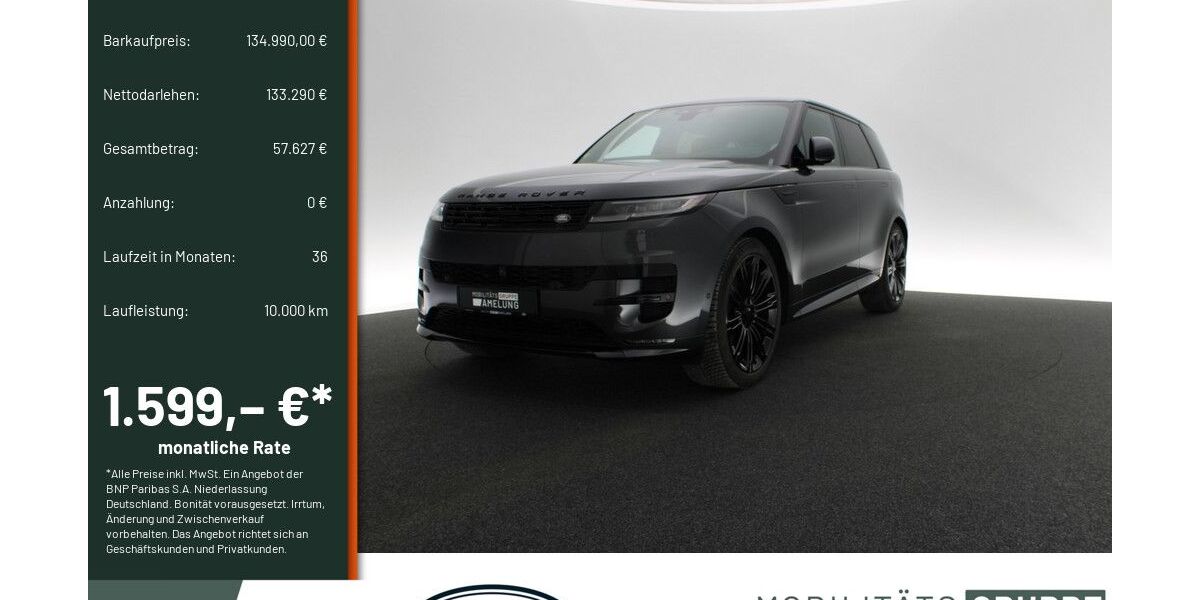 Land Rover Range Rover Sport 3.500 km 134.990 &euro; Engelskirchen 51766