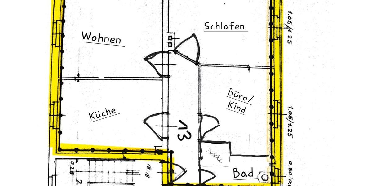 Etagenwohnung Trostberg - 3 Zimmer, 72 m&sup2;, 1.580&euro; | Angebot:24978584