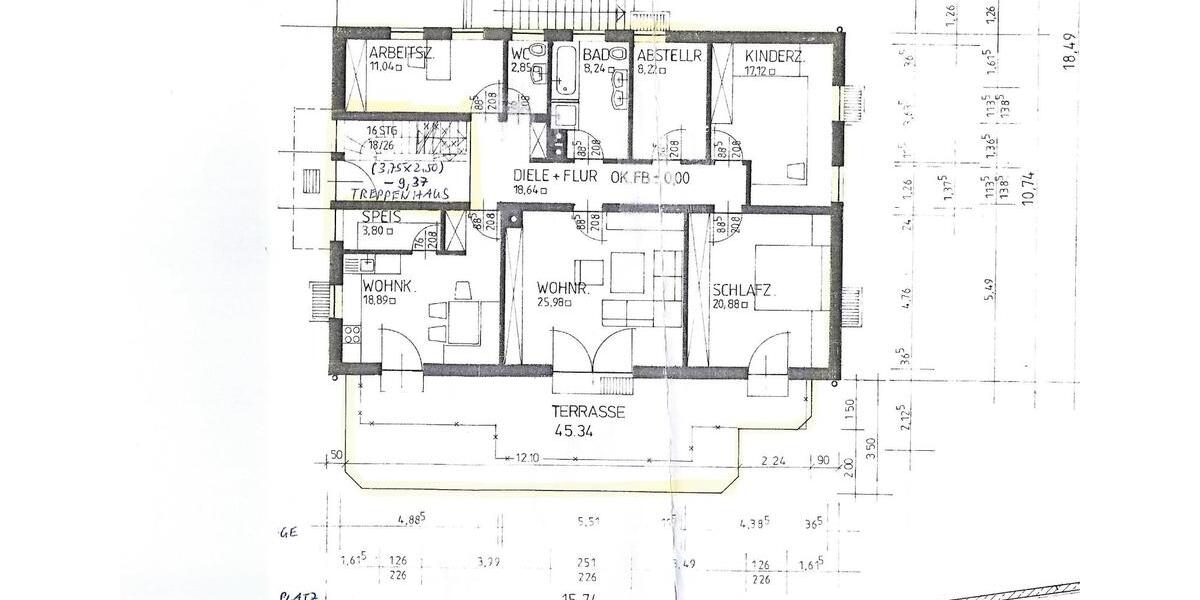 Erdgeschoßwohnung Odelzhausen - 5 Zimmer, 149 m&sup2;, 1.310&euro; | Angebot:26250517