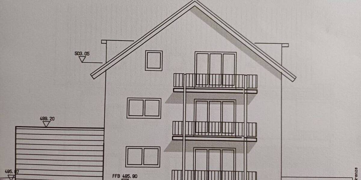 4 Zimmer DG Neubau Wohnung in Engen Neuhausen 4 zimmer