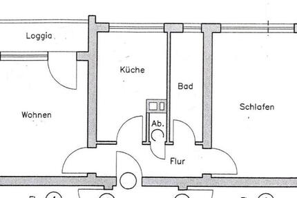 Freie Nichtraucher 2 ZiKB ETW zu verk. 2 zimmer