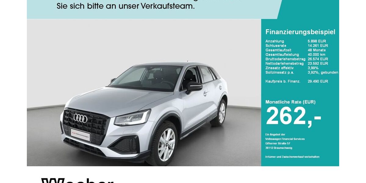 Audi Q2 7.787 km 29.490 &euro; Herrenberg 71083