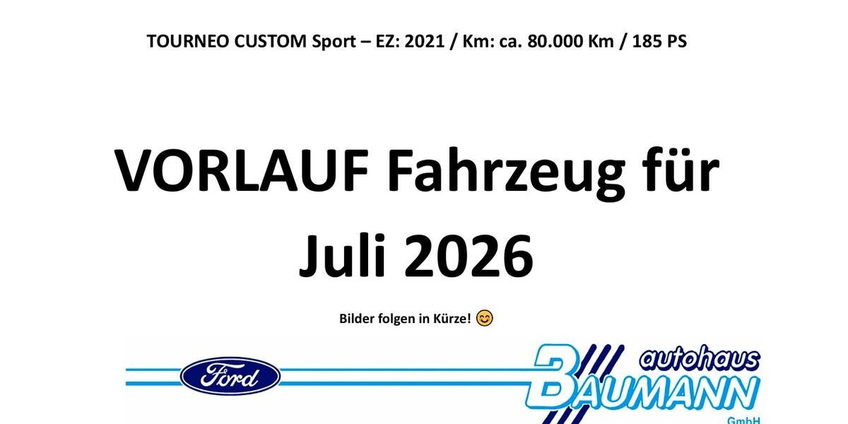 Ford Transit 78.000 km 35.100 &euro; Waghäusel 68753
