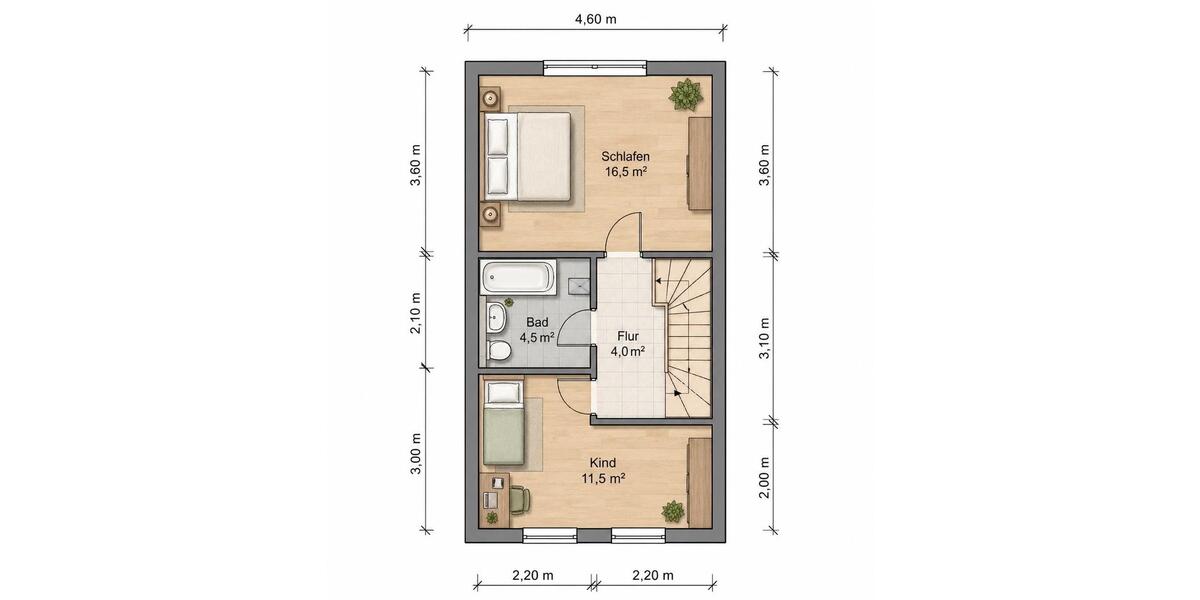 Reihenhaus Winsen (Luhe) - 4 Zimmer, 98 m&sup2;, 259.000&euro; | Angebot:27163323