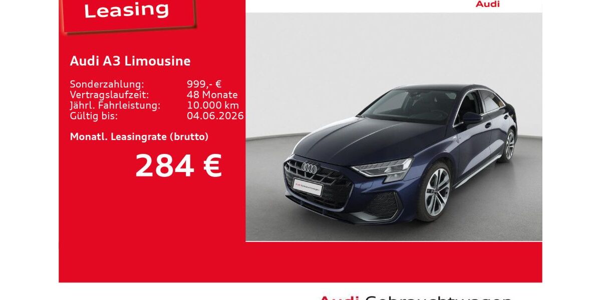 Audi A3 4.884 km 33.460 &euro; Ulm 89073