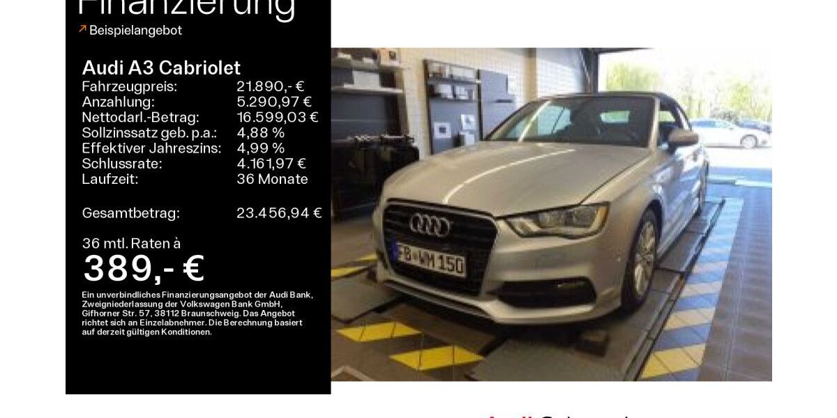 Audi A3 47.763 km 21.890 &euro; Bad Nauheim 61231
