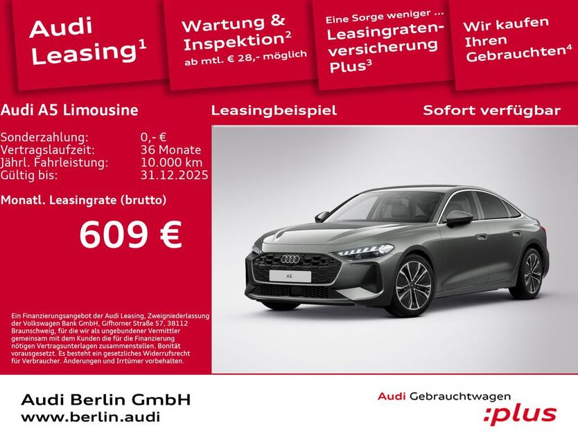 Audi A5 9.326 km 50.750 € Berlin 10587