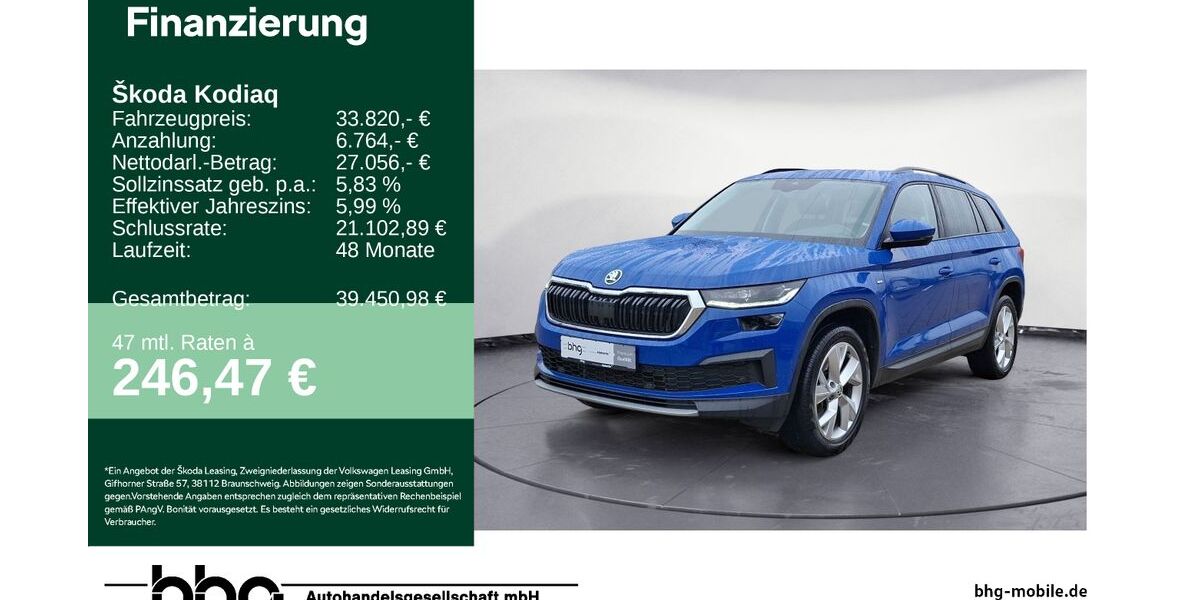 Skoda Kodiaq 55.322 km 32.920 &euro; Freudenstadt 72250