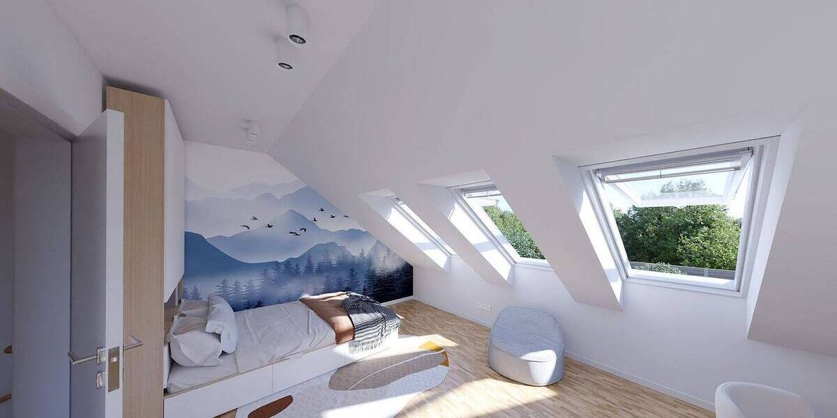 Reihenmittelhaus Unterföhring - 4 Zimmer, 136 m&sup2;, 3.612&euro; | Angebot:25703868